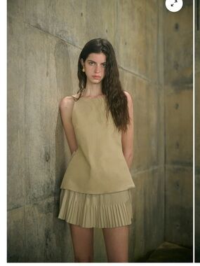 Ancosti Open Back Tank & Skirt NWT